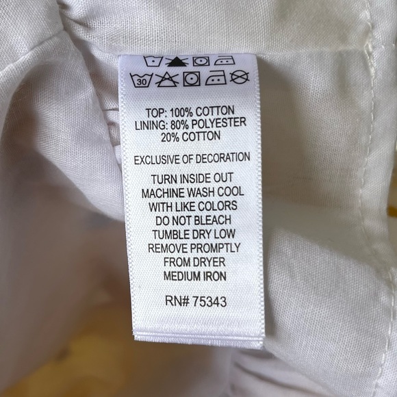 •Tommy Bahama• Little Girls Floral Ruffle Sundress - Size 18 Months - Picture 6 of 7